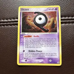 Pokemon Card - Unown (Z) Unseen Forces Z/28 Holo Rare - Image 1