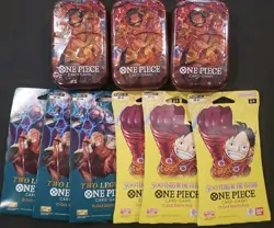 One Piece▪ Combo Card Set• 3x Vol 1 Tin/ 3x Two Legends/ 3x 500 Yrs. In Future - Image 1