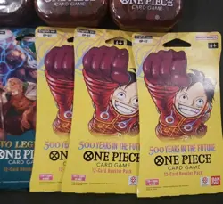 One Piece▪ Combo Card Set• 3x Vol 1 Tin/ 3x Two Legends/ 3x 500 Yrs. In Future - Image 3
