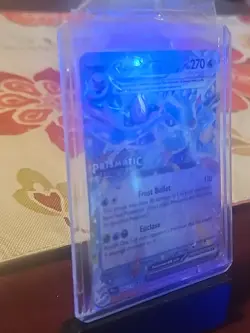 Pokemon Glaceon EX Prismatic Evolutions Stamped Promo Card 026/131 Sealed - Image 2