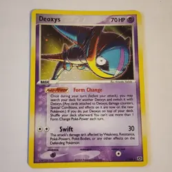 Deoxys (Speed Forme) 2/106 Holo Rare Emerald Pokemon Card LP - Image 1