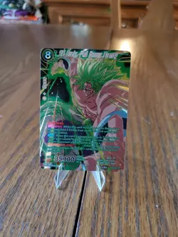 SS Broly, Full Power Frenzy BT19-088 (SPR) Fighter's Ambition DBS Card. - Image 1