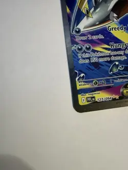 Mega Sharpedo ex 127/094 Me02: Phantasmal Flames Holo Pokemon Sir 3 Card Lot - Image 5