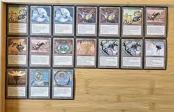 Magic The Gathering Lot 17 Cards Alliances Artifact Lot LP - Image 1