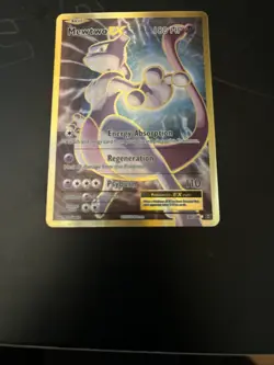 Pokemon TCG Mewtwo EX 103/108 Ultra Rare Holo Card Evolutions XY - Image 2