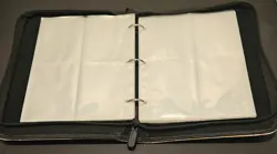 Pikachu Pokemon Trading Card Binder 4 Double Sided Pockets Per Page 50 Pages New - Image 3