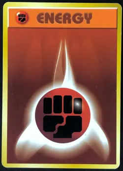 4X Pokemon Card Japanese Fighting Energy Base Set MODERATELY PLAYED Non-Holo TCG - Image 1