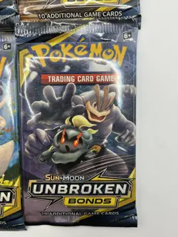 Unbroken Bonds [10 card] Booster Pack x4 (Complete Art Set) Pokemon TCG - Image 2