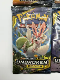Unbroken Bonds [10 card] Booster Pack x4 (Complete Art Set) Pokemon TCG - Image 4