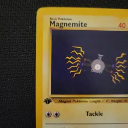 Pokemon TCG Magnemite Team Rocket 60/82 1st Edition Common Card WOTC 2000 - Image 3