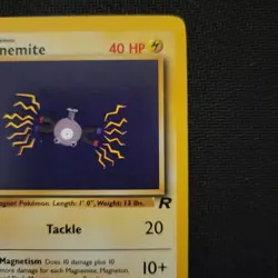 Pokemon TCG Magnemite Team Rocket 60/82 1st Edition Common Card WOTC 2000 - Image 4