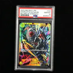 PSA GEM MT 10 2023 ONE PIECE JPN .TCG Card #123 Charlotte Katakuri - Image 1