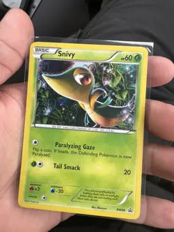 Snivy BW06 Black & White Black Star Promo holo- LP - Pokemon card TCG - Image 1