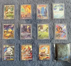 Pokemon TCG Illustration Rare IR X9, Ultra Rare X3 Card Bundle From Various set - Image 1