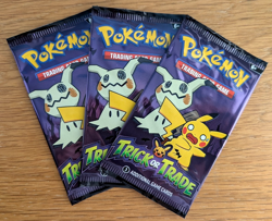 Pokemon ~ Trick Or Trade 2023 ~ 3 x 🎃 Booster (3 Card) Sealed Packs!! - Image 1
