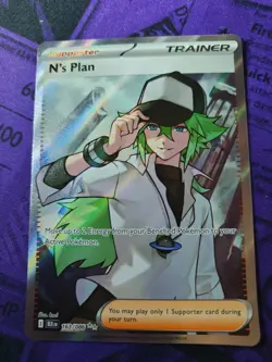 Pokemon Card - Black Bolt - N's Plan 163/086 - Image 1