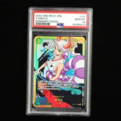 PSA GEM MT 10 2022 ONE PIECE JPN .TCG Card #121 Yamato - Image 1