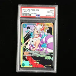 PSA GEM MT 10 2022 ONE PIECE JPN .TCG Card #121 Yamato - Image 2