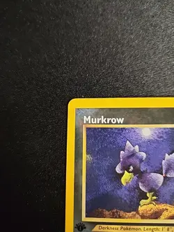 Murkrow 24/111 -1st Edition- Rare Neo Genesis Pokemon Card - Image 2