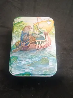 Magic The Gathering Bloomburrow Tin 2024 With 60 Cards, Open, Never Played With - Image 1