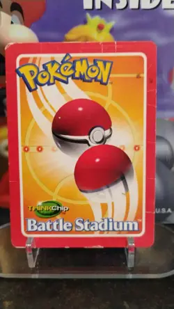 Vintage 2000 PIKACHU Think Chip Battle Stadium POKEMON Electronic Trading Card - Image 2