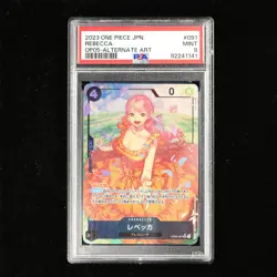 PSA MINT 9 20223 ONE PIECE JPN .TCG Card OP05-091 Rebecca - Image 2