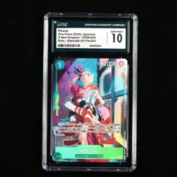 CGC GEM MINT 10 2024 ONE PIECE JPN .TCG Card OP09-034 Perona - Image 2