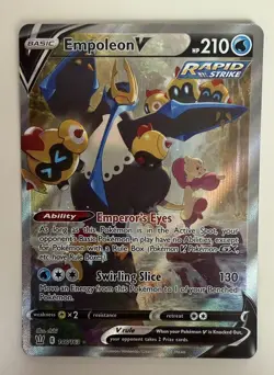 Pokemon Card Empoleon V 146/163 Battle Styles - Ultra Rare Special Full Art - Image 1