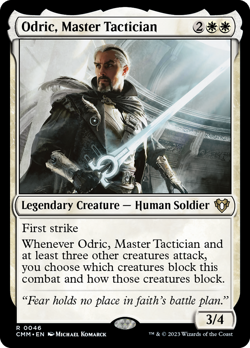 Odric, Master Tactician [Commander Masters] Magic MTG - Image 1