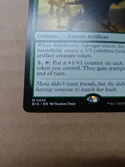 Sandstorm Salvager BIG #19 Standard Art Non-Foil NM MTG - Image 2
