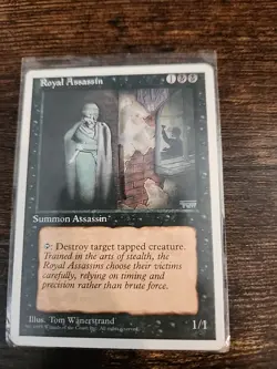 MTG Royal Assassin 4th Edition Regular Rare - Image 1