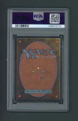 Magic the Gathering Unlimited Black Lotus PSA 2 - Image 2