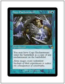 1x Copy Enchantment, Retro Frame, Magic MTG NM - Image 1