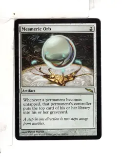 MTG SkeenAB Mesmeric Orb from Mirrodin. MP. - Image 1