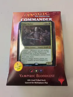 Magic the Gathering Commander 2017 Deck - Vampiric Bloodlust - Factory Sealed - Image 1