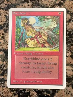 MTG Earthbind x1 Unlimited NM, Magic the Gathering - Image 1