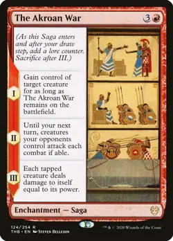 The Akroan War [Theros Beyond Death] Magic MTG - Image 1