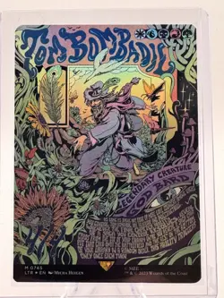 Near Mint Foil Tom Bombadil (Borderless Poster) LTR 745 Lord of the Rings - Image 1