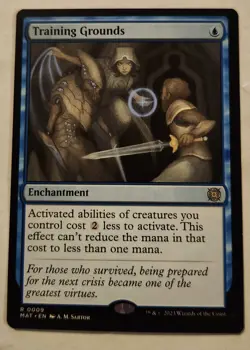 Training Grounds MAT #9 Rare Regular NM+ - Image 1