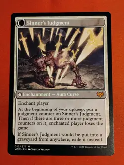 Faithbound Judge Sinner's Judgment - Magic the Gathering Innistrad: VOW Mint+ - Image 2