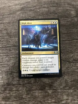 MTG 1x High Alert x1 LP Ravnica Allegiance - Image 1