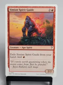 MTG - Mystery Booster 2 - Simian Spirit Guide - White Border - Image 1