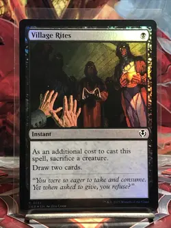 Village Rites (Foil) Innistrad Remastered 0137 Common MTG - Image 1