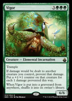 Vigor NM, English MTG Battlebond - Image 1
