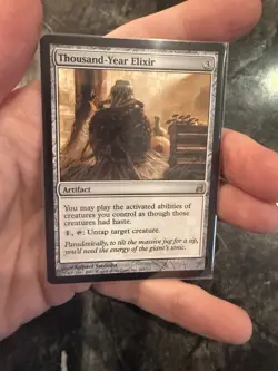 Thousand-Year Elixir Lorwyn Regular - Image 1