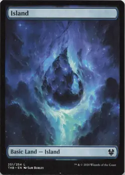 Island L Theros Beyond Death 251 - LP MTG - Image 1