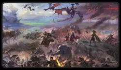 Ultra Pro Lord of the Rings Tales of Middle-earth Borderless Scene Playmat MTG - Image 1