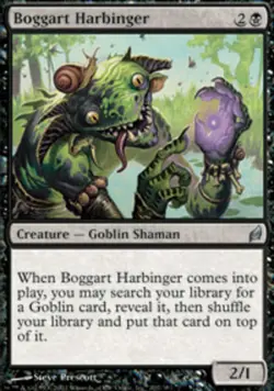 4x Boggart Harbinger Light Play, English Lorwyn MTG Magic - Image 1