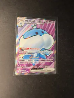 Pokemon Karte: Apoquallyp EX 160/086 Weisse Flammen Near Mint Deutsch FA - Image 3