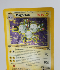 CARTE POKEMON - MAGNETON HOLO 1ERE EDITION 11/62 - FOSSILE WIZARDS (FR) - Image 2